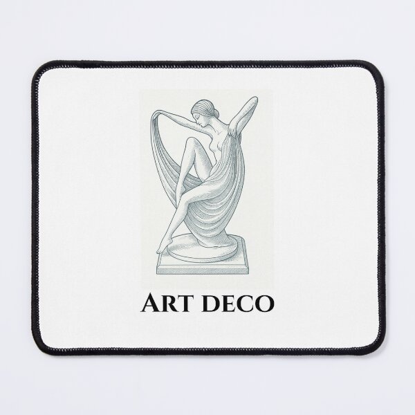 Item preview, Graceful Art Deco Muse – Line Art Edition designed and sold by Fleetwood1994.