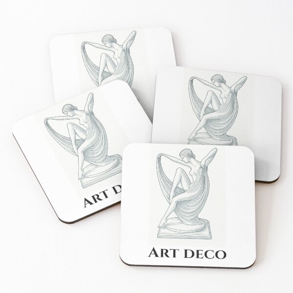 Item preview, Graceful Art Deco Muse – Line Art Edition designed and sold by Fleetwood1994.
