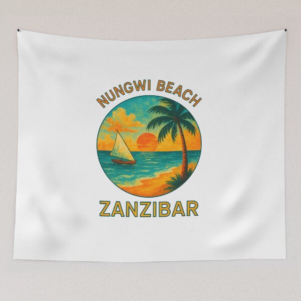 Item preview, Nungwi Beach - Zanzibar designed and sold by inkNext.