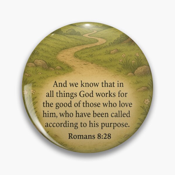 Item preview, Romans 8:28 designed and sold by PeacefulHShop.