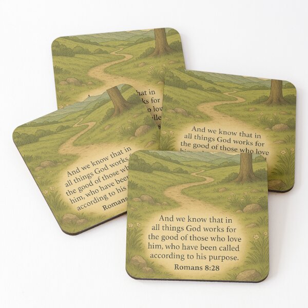 Item preview, Romans 8:28 designed and sold by PeacefulHShop.