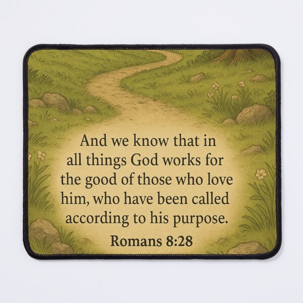 Item preview, Romans 8:28 designed and sold by PeacefulHShop.