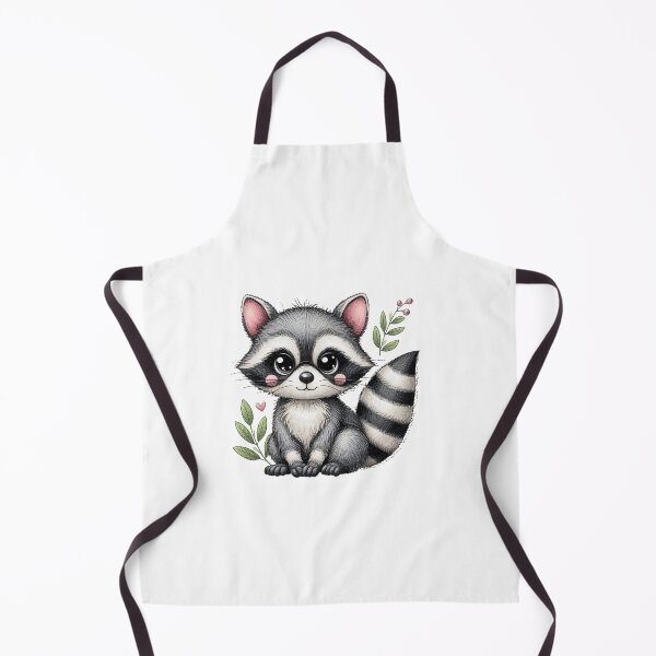 Item preview, lovely adorable racoon designed and sold by nicnacc.