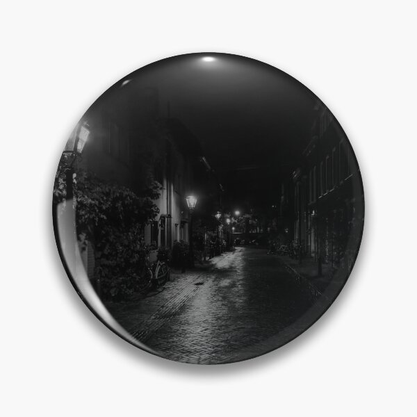 Item preview, Leiden Alley at Night – Monochrome designed and sold by expat-camera.