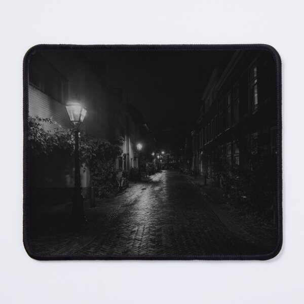 Item preview, Leiden Alley at Night – Monochrome designed and sold by expat-camera.