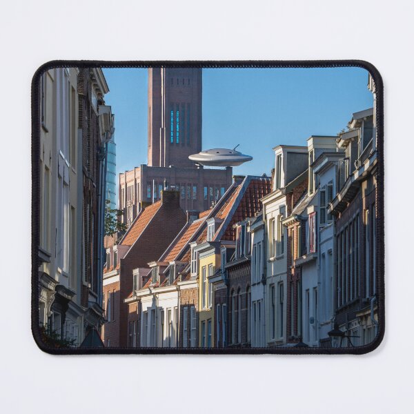 Item preview, “Inktpot” UFO Above a Utrecht Side Street designed and sold by expat-camera.