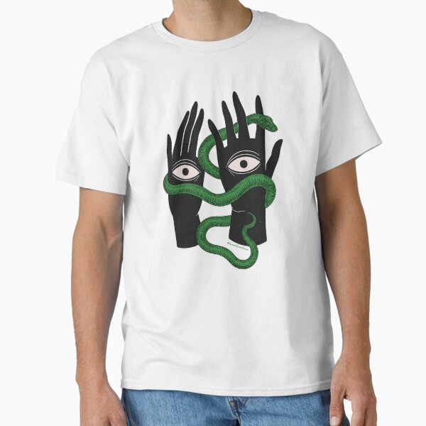 Item preview, Mains mystiques avec serpent designed and sold by BUABUABUA.
