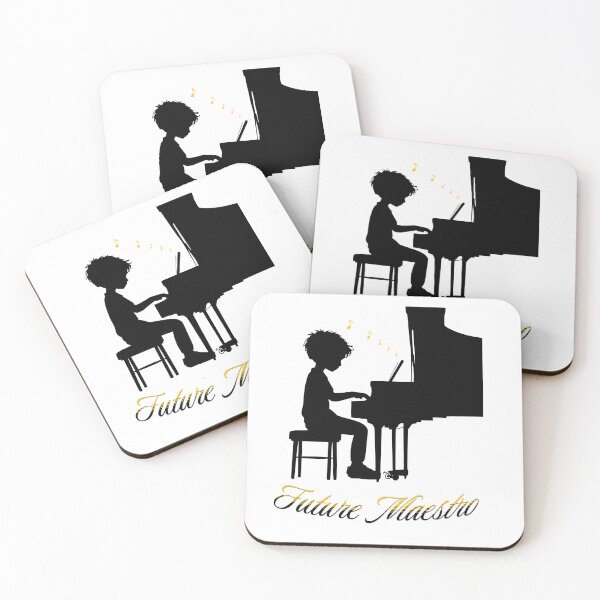 Item preview, Young Pianist in Action designed and sold by FreshPixelArt.