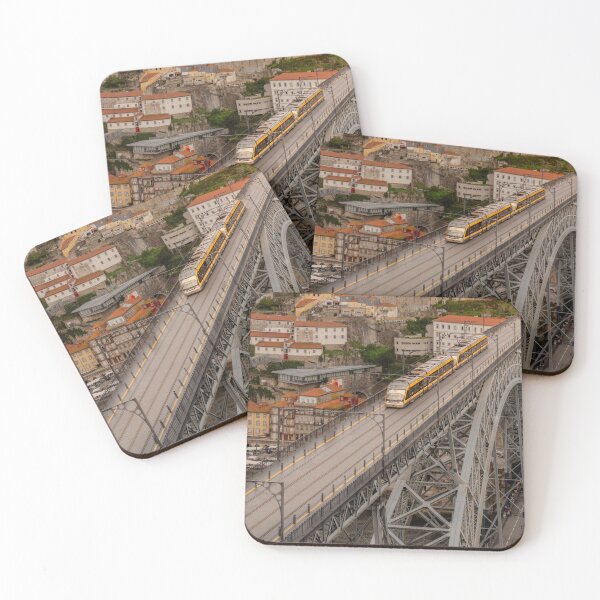 Item preview, Porto Metro Crossing Dom Luís I Bridge designed and sold by expat-camera.