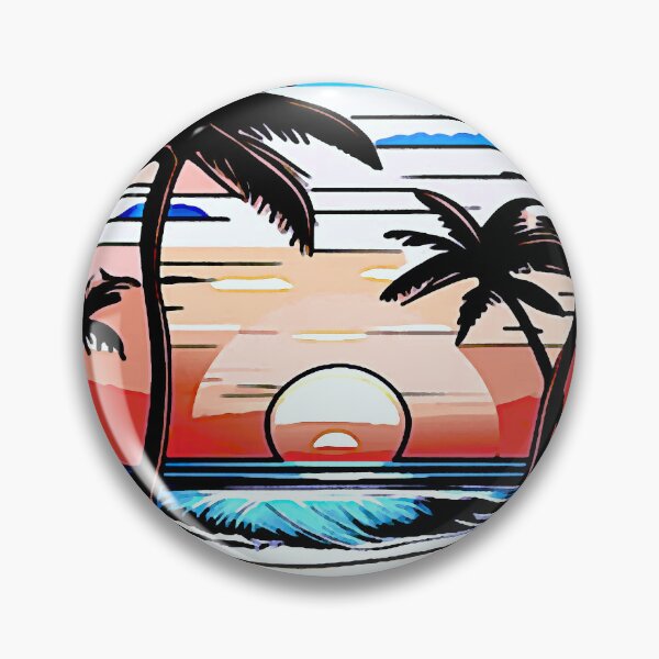 Item preview, Palm Beach Sunset designed and sold by ViaARTfactory.
