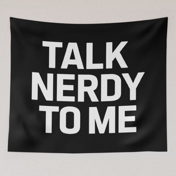 Item preview, Talk Nerdy to Me designed and sold by Hairball-Pets.
