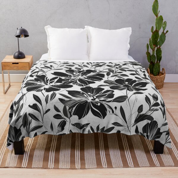 Item preview, Black and White Flower designed and sold by CoolPixels.