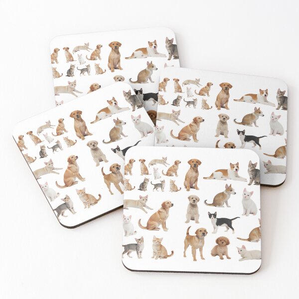Item preview, sweet cats and dogs designed and sold by Gadet100.