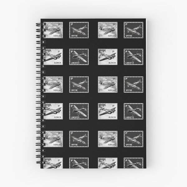 Item preview, WW2 Royal Air Force planes in Four Stamp like designs.  designed and sold by QuirkyDesign101.