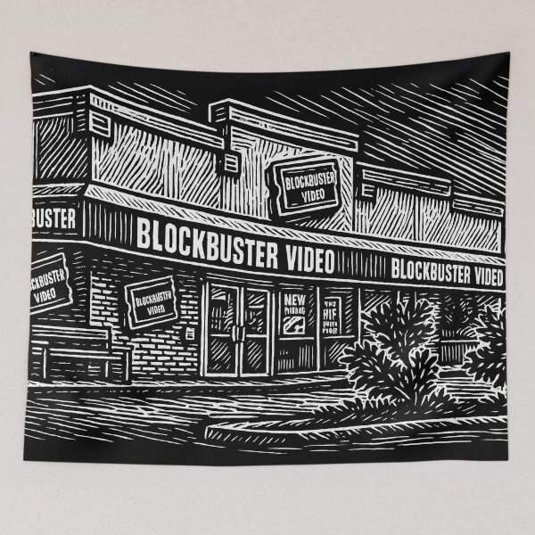 Item preview, Blockbuster Video in Ye Olde Days designed and sold by Wanderdreaming.