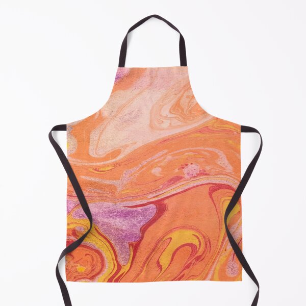 Item preview, Citrus Swirl Ebru designed and sold by DyedCloudStudio.