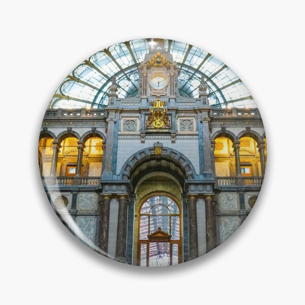 Item preview, Antwerp Central Station Grand Hall, Belgium designed and sold by expat-camera.