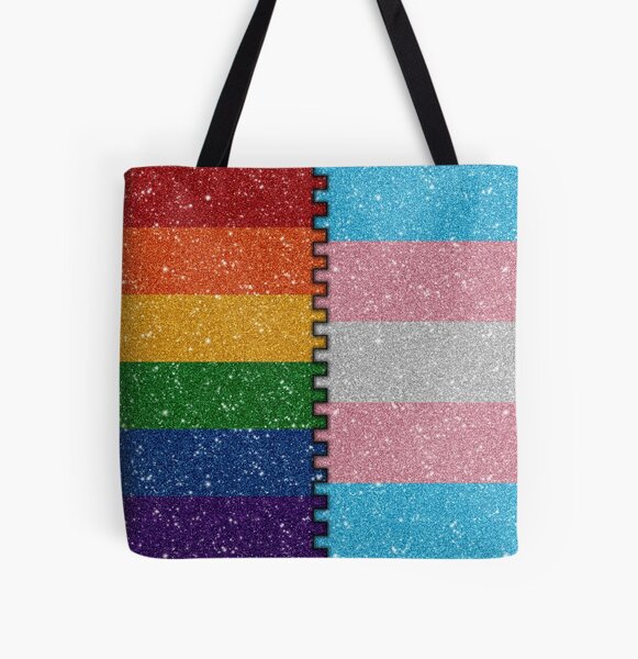 Over The Rainbow Glitter Satchel Bag