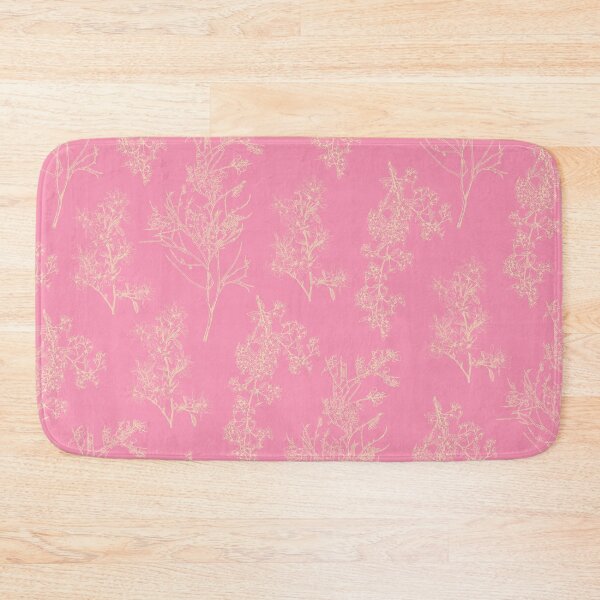 Item preview, Botanical Cottage Floral Pattern in Pink and Cream designed and sold by kierkegaard.