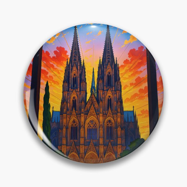 Item preview, COLOGNE CATHEDRAL - The Stone Twin Flames - House of the Holy 6 designed and sold by Earth Celebration Designs.