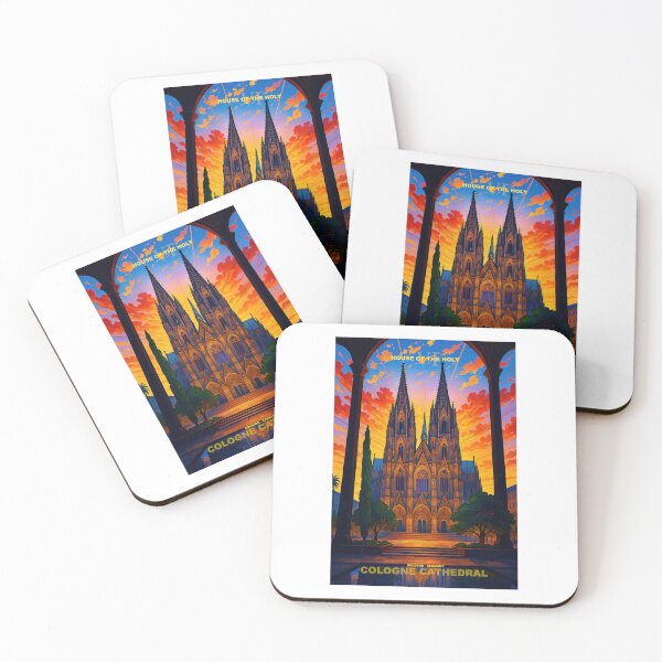 Item preview, COLOGNE CATHEDRAL - The Stone Twin Flames - House of the Holy 6 designed and sold by Earth Celebration Designs.