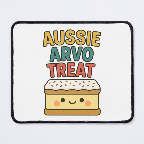 Item preview, Aussie Arvo Treat Vanilla Slice – Cute Kawaii Australian Dessert Design designed and sold by POPDOTSHOP.