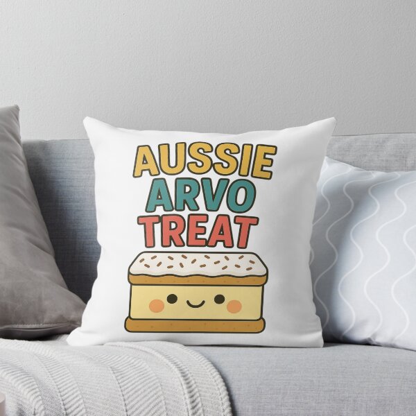 Artikelvorschau, Aussie Arvo Treat Vanillescheibe – Süßes Kawaii Australisches Dessertdesign entworfen und verkauft von POPDOTSHOP.