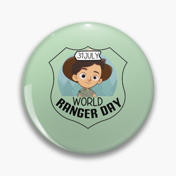 Item preview, 31 July World Ranger Day - Wacky Holidays designed and sold by ChemicalXShop.