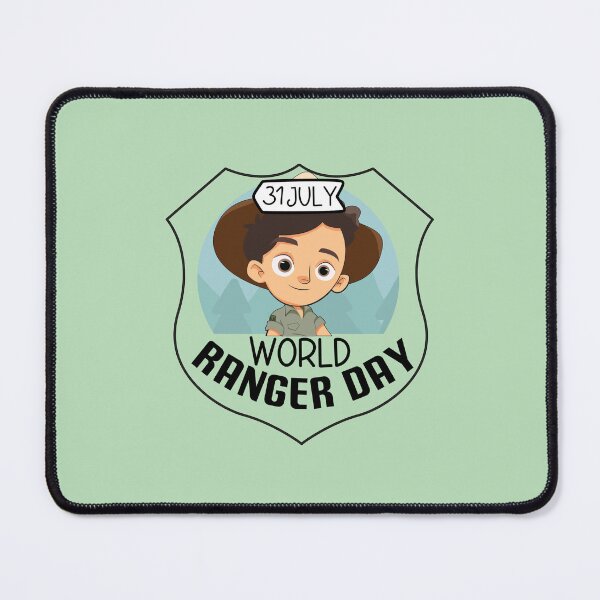Item preview, 31 July World Ranger Day - Wacky Holidays designed and sold by ChemicalXShop.