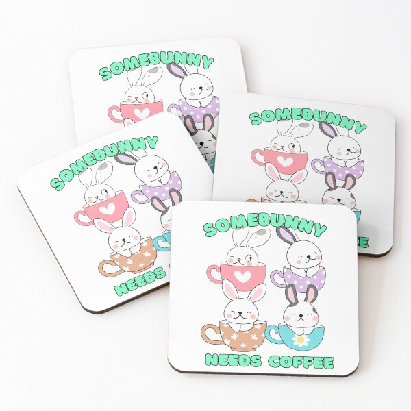 Item preview, Somebunny needs coffee designed and sold by BerryMint.