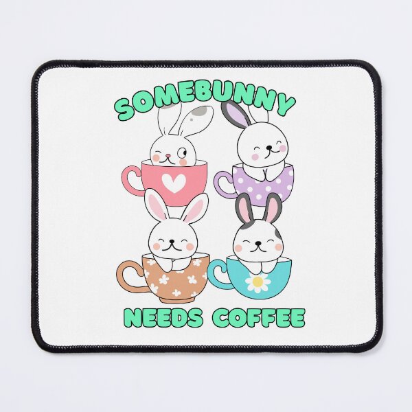 Item preview, Somebunny needs coffee designed and sold by BerryMint.