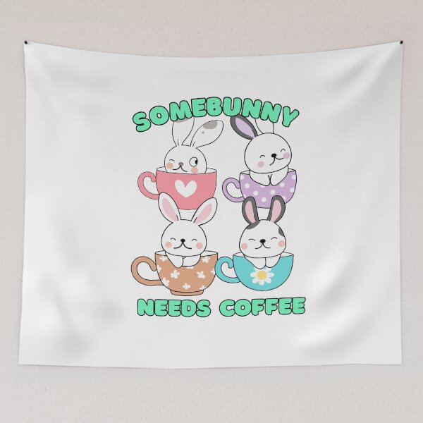 Item preview, Somebunny needs coffee designed and sold by BerryMint.