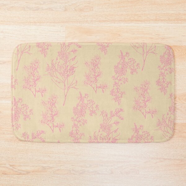 Item preview, Botanical Cottage Floral Pattern in Cream Pink designed and sold by kierkegaard.