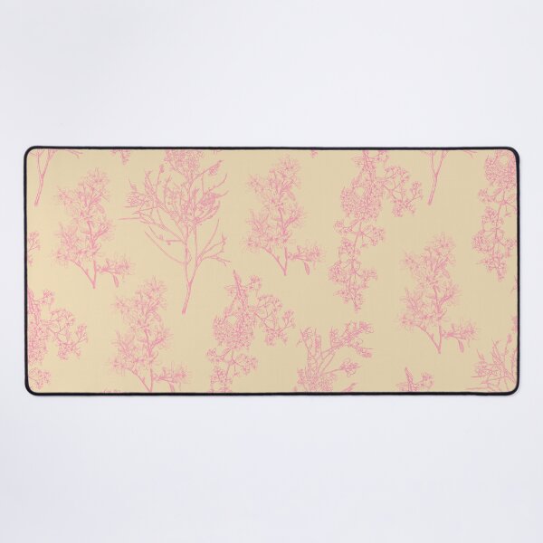 Item preview, Botanical Cottage Floral Pattern in Cream Pink designed and sold by kierkegaard.