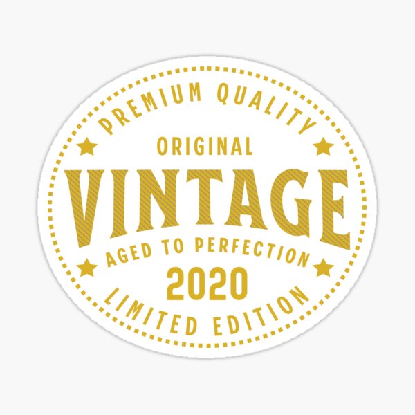 Item preview, Vintage 2020 - Birthday design designed and sold by Rhu Creations.