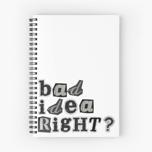 Item preview, Bad Idea Right? Ransom Note Style  designed and sold by DaSwiftieShop.