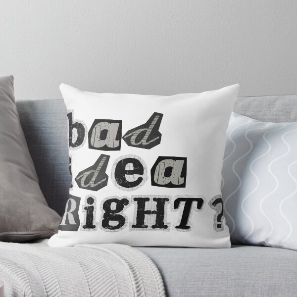 Item preview, Bad Idea Right? Ransom Note Style  designed and sold by DaSwiftieShop.