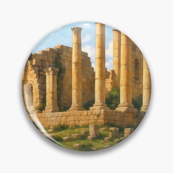 Item preview, The Temple of Zeus in Jerash designed and sold by KAI-Studio.