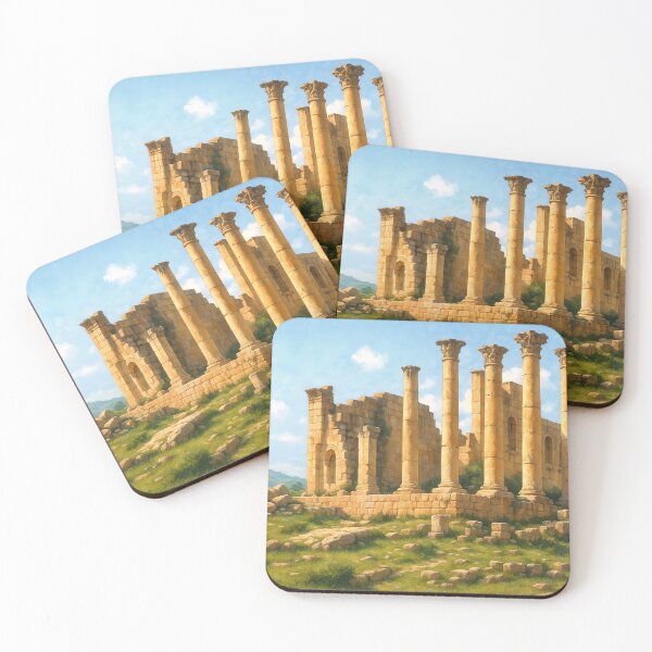 Item preview, The Temple of Zeus in Jerash designed and sold by KAI-Studio.