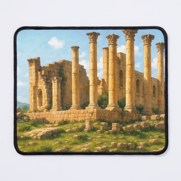 Item preview, The Temple of Zeus in Jerash designed and sold by KAI-Studio.