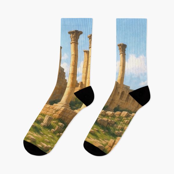Item preview, The Temple of Zeus in Jerash designed and sold by KAI-Studio.
