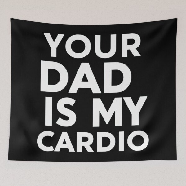 Item preview, Tu papá es mi cardio designed and sold by Hairball-Pets.