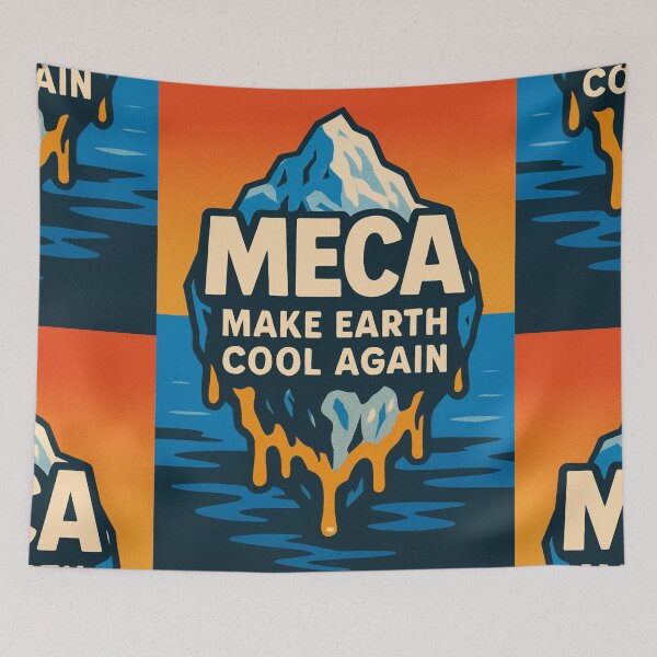 Item preview, MECA Make Earth Cool Again designed and sold by AnTartstudios.
