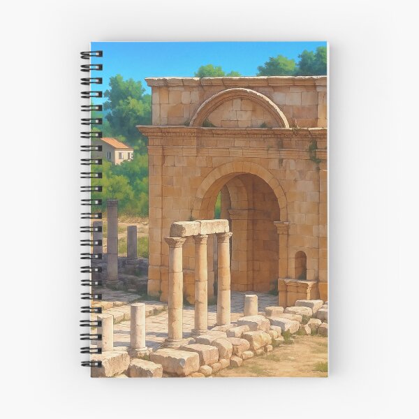 Item preview, The Northern Tetrapylon Archway in Jerash designed and sold by KAI-Studio.