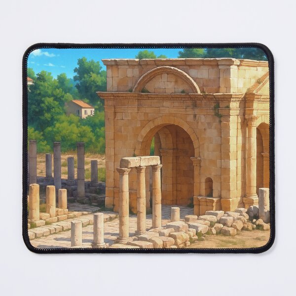 Item preview, The Northern Tetrapylon Archway in Jerash designed and sold by KAI-Studio.