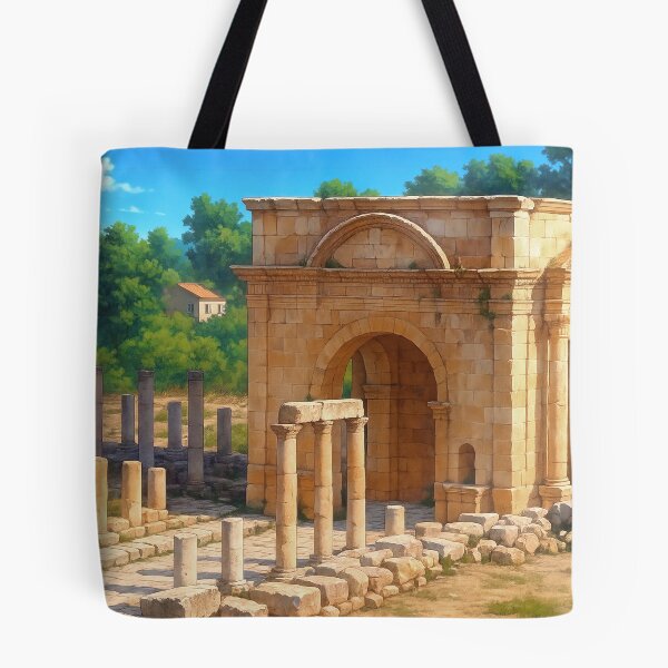 Item preview, The Northern Tetrapylon Archway in Jerash designed and sold by KAI-Studio.