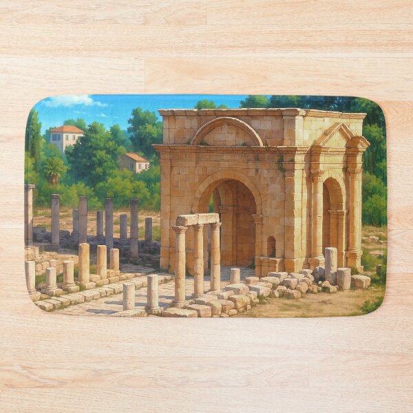 Item preview, The Northern Tetrapylon Archway in Jerash designed and sold by KAI-Studio.