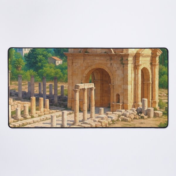 Item preview, The Northern Tetrapylon Archway in Jerash designed and sold by KAI-Studio.