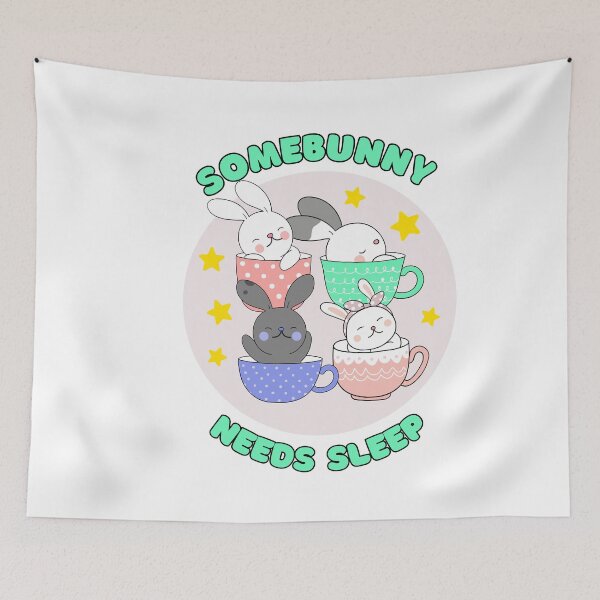 Item preview, Somebunny needs sleep designed and sold by BerryMint.