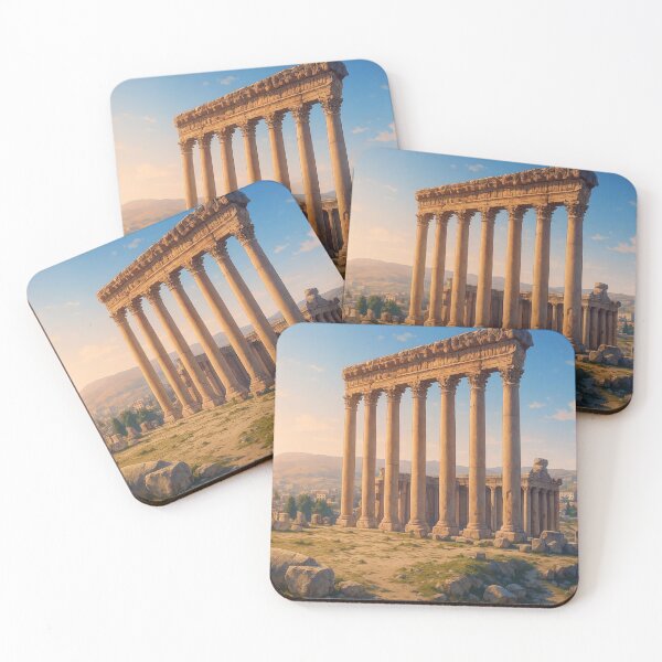 Item preview, Temple of Jupiter in Baalbek Roman Ruins designed and sold by KAI-Studio.